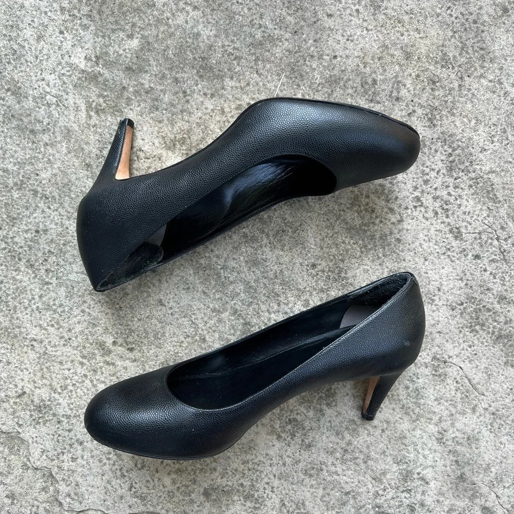 Cole Haan Nike Air Talia Mid  Pump Black, size 8.5 - Picture 7 of 11